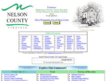 Tablet Screenshot of nelsoncountyva.org